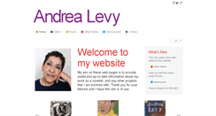 Desktop Screenshot of andrealevy.co.uk